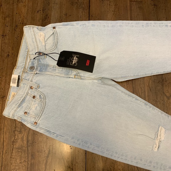 🆕Levi's | 501 Original Stretch Cropped Jeans - Picture 3 of 8